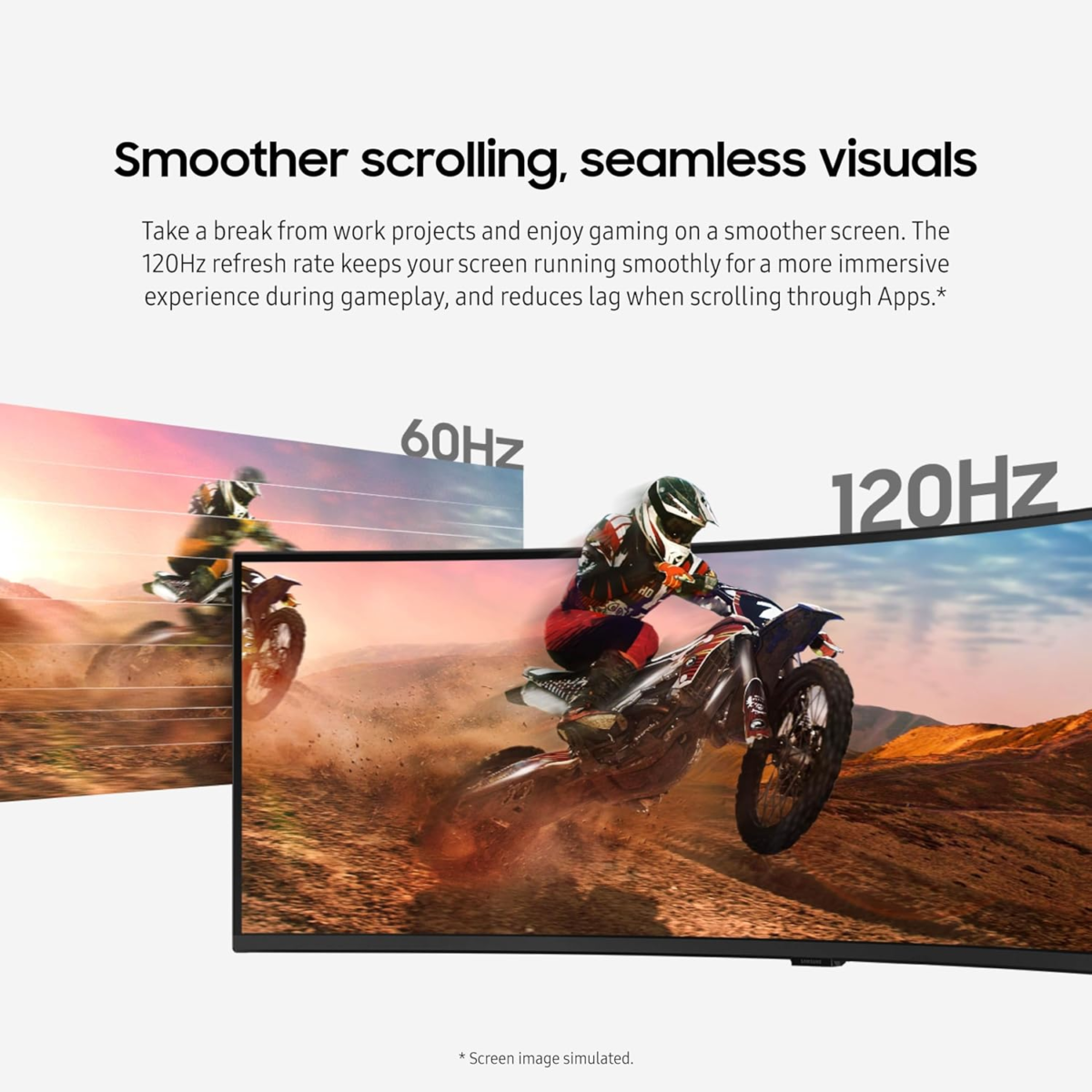 49-Inch Business Curved Ultrawide Dual QHD Computer Monitor, USB-C, Displayport, HDMI, 120Hz, VESA Displayhdr 400, Built-In Speakers, Height Adjustable Stand, Eye Care, LS49C954UANXZA, 2024 - Image 6