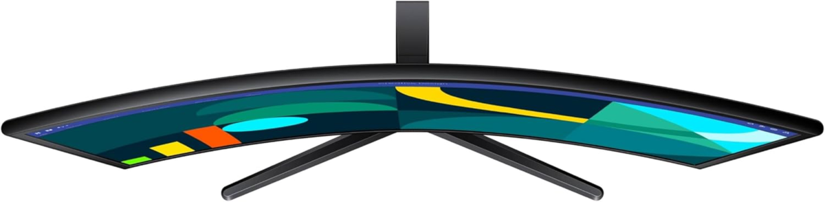27" Essential S3 (S36GD) Series FHD 1800R Curved Computer Monitor, 100Hz, Game Mode, Advanced Eye Comfort, HDMI and D-Sub Ports, LS27D366GANXZA, 2024 - Image 3