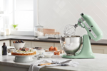 Artisan Series 5 Quart Tilt Head Stand Mixer with Pouring Shield KSM150PS, Pistachio - Image 4