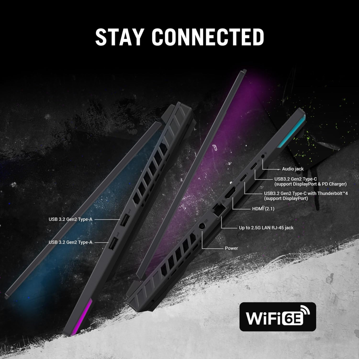 ROG Strix G16 (2024) Gaming Laptop, 16” ROG Nebula Display 16:10 QHD 240Hz, NVIDIA® Geforce RTX™ 4070, Intel® Core™ I9-14900Hx, 16GB DDR5-5600, 1TB Pcie Gen4 SSD, Wi-Fi 6E, Win 11, G614JIR-AS94 - Image 2
