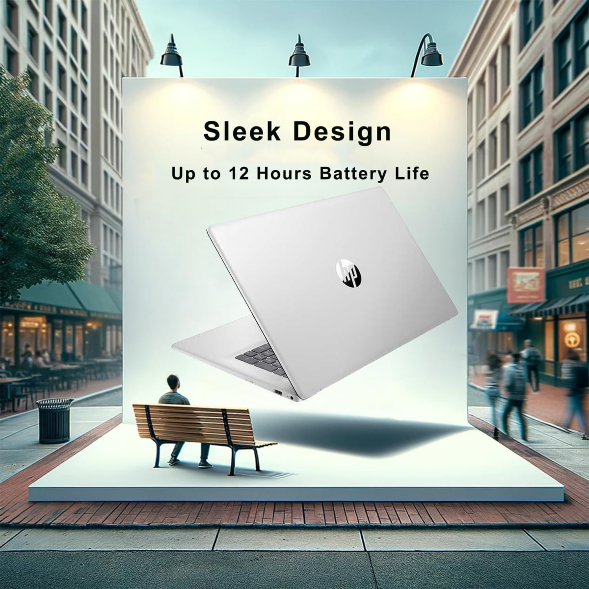 Ultrabook 17.3" FHD (‎1920 X 1080) Laptop with 12-Month Microsoft Suite • 40GB RAM • 512GB SSD & 512GB External Storage • Intel Core 6-Core Processor • Type-C • Upto 12 Hours Battery Life • Win 11 - Image 9