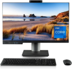 Envision 27" All-In-One Desktop (16-Core Intel I9-12900, 64GB RAM, 2TB NVME, Wifi 6, Windows 11 Pro, Type-C, Web Cam, Card Reader, DVD-RW, FHD, KB/M - Business Computer