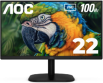 22B2HM2 22" Full HD (1920 X 1080) 100Hz LED Monitor, Adaptive Sync, VGA X1, HDMI X1, Flicker-Free, Low Blue Light, HDR Ready, VESA, Tilt Adjust, Earphone Out, Eco-Friendly