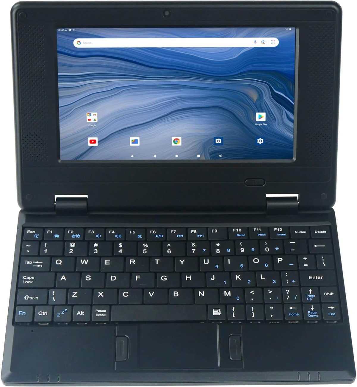 Portable Laptop Computer, 7 Inch Mini Laptop Powered by Android 5.1.1 OS, Quad Core, 8Gb ROM, HDMI, Wifi- Black, 4-10.99 Inches, 7VS500 - Image 3