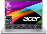 Swift Go Intel Evo Thin & Light Premium Laptop 14" 1920X1200 100% Srgb Touch Screen Display Intel Core I7-1355U Intel Iris Xe 16GB LPDDR5 512GB Gen 4 SSD SFG14-71T-72QV