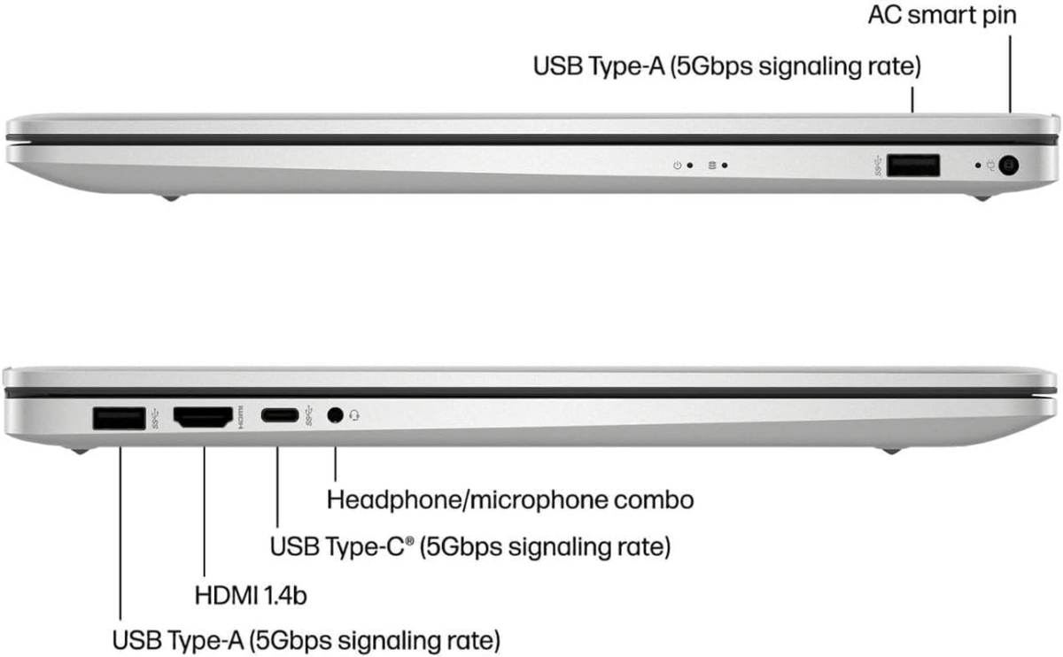 Ultrabook 17.3" FHD (‎1920 X 1080) Laptop with 12-Month Microsoft Suite • 40GB RAM • 512GB SSD & 512GB External Storage • Intel Core 6-Core Processor • Type-C • Upto 12 Hours Battery Life • Win 11 - Image 7
