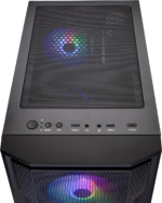 Shadow Gaming PC, Intel I7 12700F 2.1 Ghz, RTX 4060, 1TB NVME, 16GB DDR4 RAM 3200, 600W Gold PSU Wi-Fi, Win 11 Home, Rgb-Keyboard and Rgb-Mouse Included,Black - Image 9