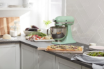 Artisan Series 5 Quart Tilt Head Stand Mixer with Pouring Shield KSM150PS, Pistachio - Image 5
