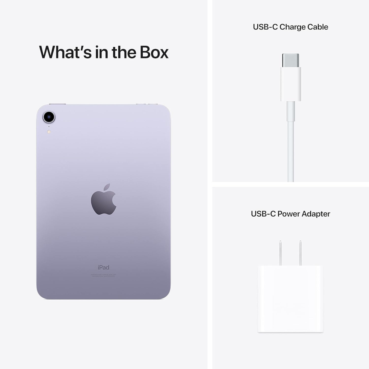 Ipad Mini (6Th Generation): A15 Bionic, 8.3-Inch Liquid Retina Display, 64GB, Wi-Fi 6, 12MP Front/12Mp Back Camera, Touch ID, All-Day Battery Life – Purple - Image 6