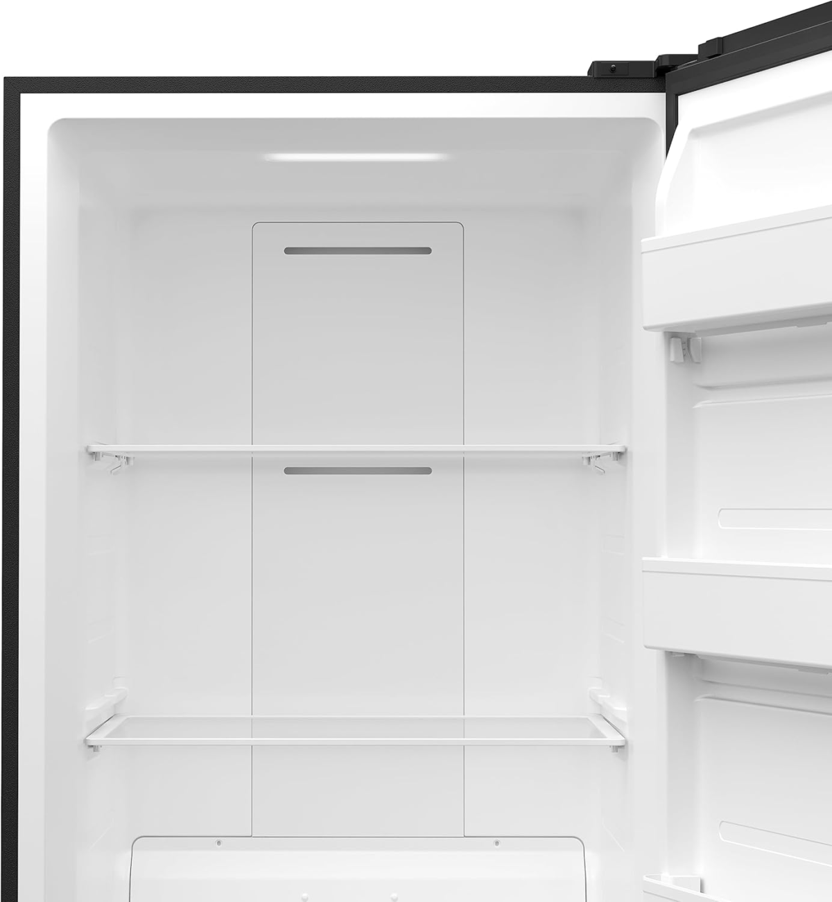 KM-RUF-21S 21 Cu. Ft. Upright Convertible Freezer/Refrigerator, 2-In-1 Appliance, Storage for Fresh or Frozen Food and Drinks, Clear Shelves and Drawers [Silver] - Image 8
