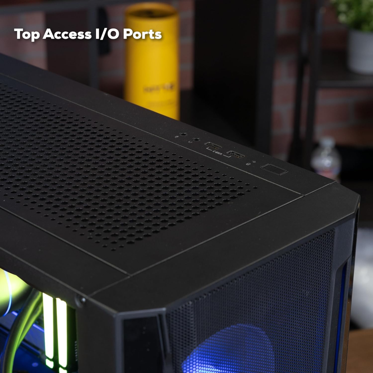 Trace Mesh Gaming PC Computer Desktop TMI7N46T01, Intel Core I7 14700F, NVIDIA Geforce RTX 4060 Ti 8GB, 32GB DDR5 5600 RGB, 1 TB Nvme SSD, Wifi Ready, Windows 11 Home - Image 6