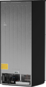 KM-RUF-21S 21 Cu. Ft. Upright Convertible Freezer/Refrigerator, 2-In-1 Appliance, Storage for Fresh or Frozen Food and Drinks, Clear Shelves and Drawers [Silver] - Image 14