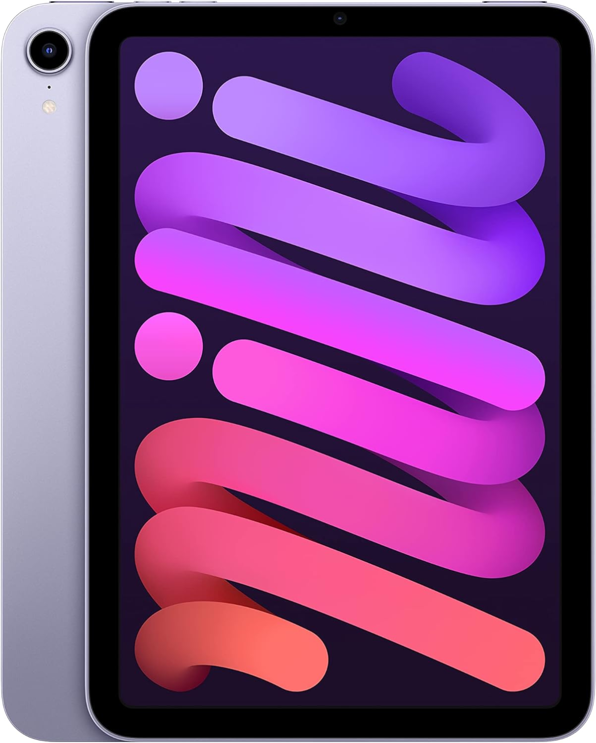 Ipad Mini (6Th Generation): A15 Bionic, 8.3-Inch Liquid Retina Display, 64GB, Wi-Fi 6, 12MP Front/12Mp Back Camera, Touch ID, All-Day Battery Life – Purple - Image 1