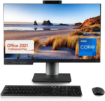 Envision 27" All-In-One Desktop PC (24-Core Intel I9-14900, 64GB RAM, 4TB NVME, Wifi 6, Windows 11 Pro, Type-C, Web Cam, Card Reader, DVD-RW, FHD, KB/M - Business Computer W/Productivity Accessories
