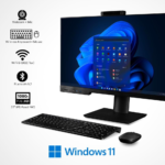 Envision 27" All-In-One Desktop PC (24-Core Intel I9-14900, 64GB RAM, 4TB NVME, Wifi 6, Windows 11 Pro, Type-C, Web Cam, Card Reader, DVD-RW, FHD, KB/M - Business Computer W/Productivity Accessories - Image 7