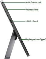 Latitude 5290 Tablet 2-In-1 PC FHD Touchscreen Laptop Computer, Intel Quad-Core I5-8350U, 8GB RAM, 256GB Solid State Drive, Type-C, Wifi, Bluetooth, Windows 10 Pro (Renewed) - Image 4