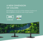 22B2HM2 22" Full HD (1920 X 1080) 100Hz LED Monitor, Adaptive Sync, VGA X1, HDMI X1, Flicker-Free, Low Blue Light, HDR Ready, VESA, Tilt Adjust, Earphone Out, Eco-Friendly - Image 3