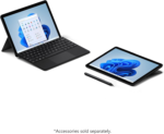 Surface Go 3 - 10.5" Touchscreen - Intel® Pentium® Gold - 8GB Memory - 128GB SSD - Device Only - Black (Latest Model) (Renewed) - Image 8