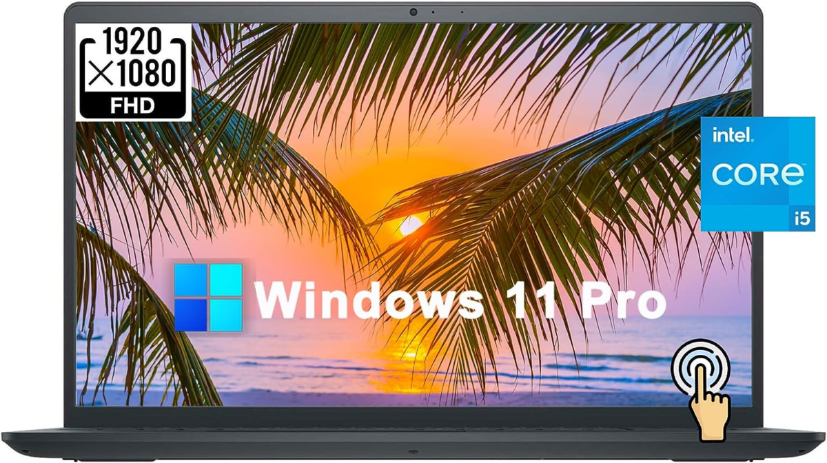 Inspiron 15 3000 3520 Business Laptop Computer[Windows 11 Pro], 15.6'' FHD Touchscreen, 11Th Gen Intel Quad-Core I5-1135G7, 16GB RAM, 1TB Pcie SSD, Numeric Keypad, Wi-Fi, Webcam, HDMI, Black - Image 1