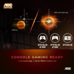 24G15N 24" Gaming Monitor, Full HD 1920X1080, 180Hz 1Ms, 1X HDMI 2.0, 1X Display Port, Adaptive-Sync, 3-Sided Frameless, HDR Ready, Console Gaming Ready, 3-Year Zero-Bright-Dot - Image 4