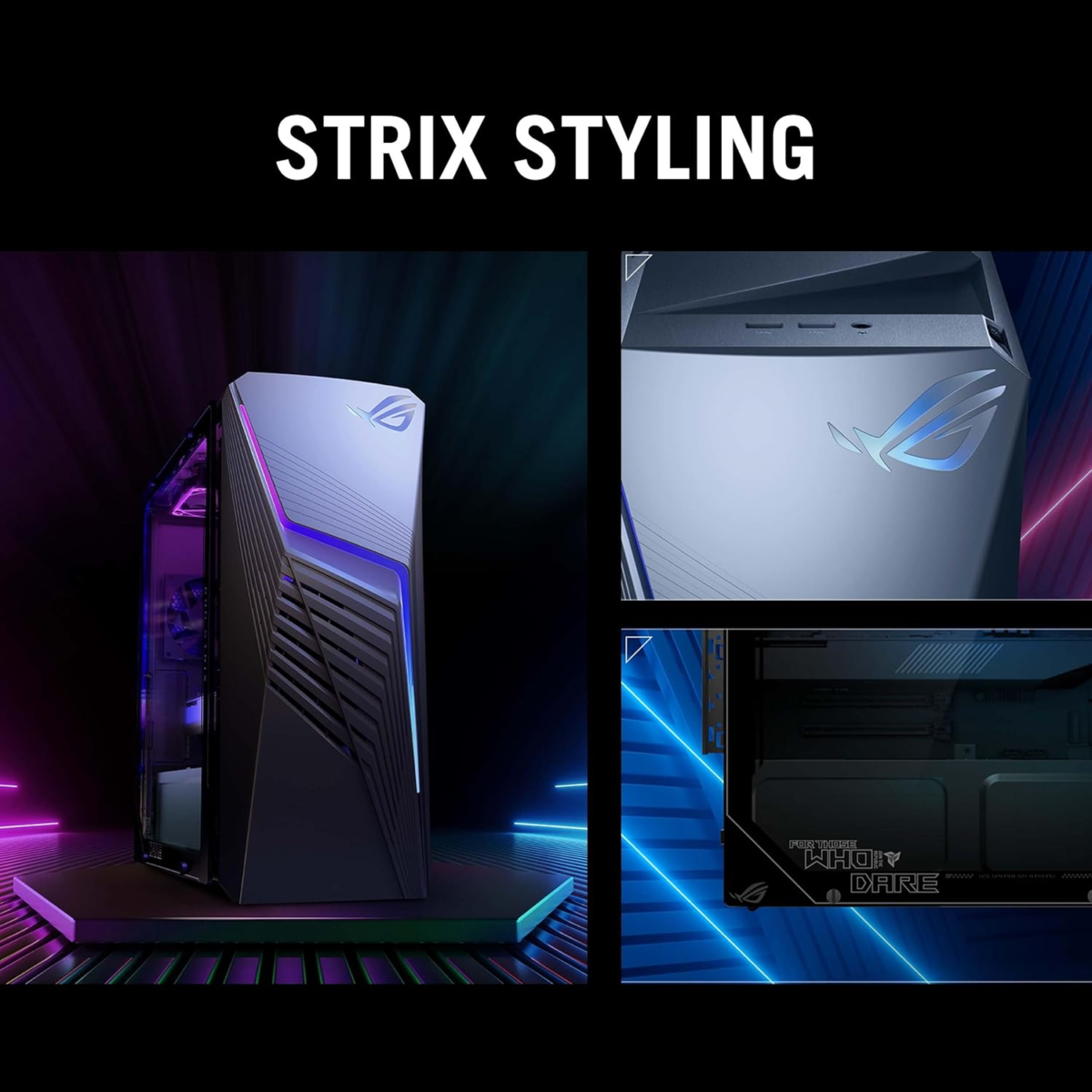 ROG G13CH (2024) Gaming Desktop PC, Intel® Core™ I7-14700F, NVIDIA® Geforce RTX™ 4060 Dual, 1TB Nvme™ Pcie® Gen4 SSD, 16GB DDR5 RAM, Windows 11, G13CHR-PS766 - Image 4