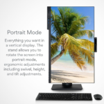Envision 27" All-In-One Desktop PC (24-Core Intel I9-14900, 64GB RAM, 4TB NVME, Wifi 6, Windows 11 Pro, Type-C, Web Cam, Card Reader, DVD-RW, FHD, KB/M - Business Computer W/Productivity Accessories - Image 5