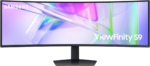 49-Inch Business Curved Ultrawide Dual QHD Computer Monitor, USB-C, Displayport, HDMI, 120Hz, VESA Displayhdr 400, Built-In Speakers, Height Adjustable Stand, Eye Care, LS49C954UANXZA, 2024