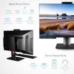 Envision 27" All-In-One Desktop PC (24-Core Intel I9-14900, 64GB RAM, 4TB NVME, Wifi 6, Windows 11 Pro, Type-C, Web Cam, Card Reader, DVD-RW, FHD, KB/M - Business Computer W/Productivity Accessories - Image 6