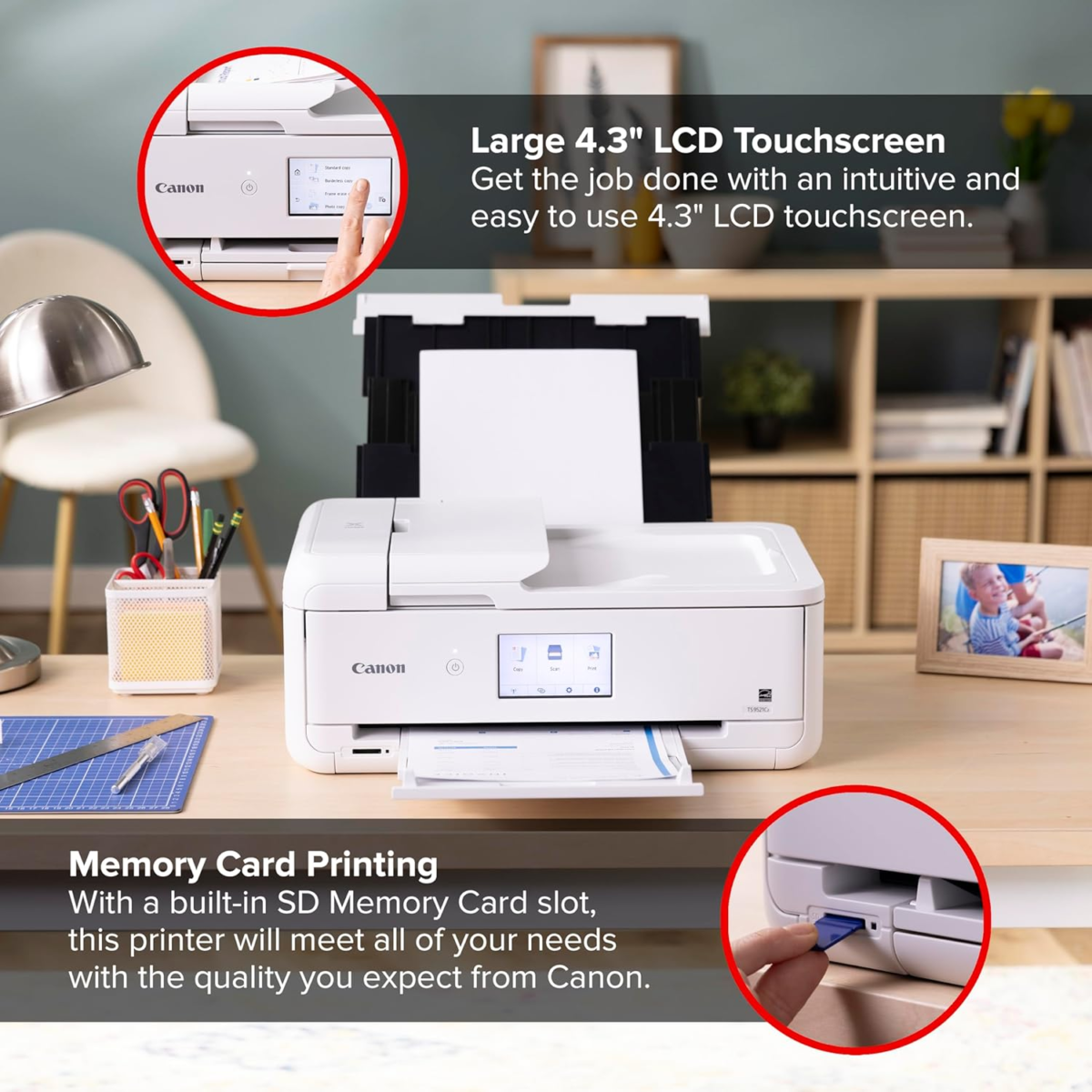 PIXMA Ts9521Ca – Wireless Home All-In-One Inkjet Printer - Image 5
