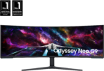 57" Odyssey Neo G9 Series Dual 4K UHD 1000R Curved Gaming Monitor, 240Hz, 1Ms with Displayport 2.1, Quantum Mini-Led, Displayhdr 1000, AMD Freesync Premium Pro, LS57CG952NNXZA, 2023 - Image 2
